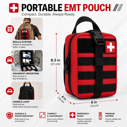 Survival First Aid Kit - 379 Piece Set