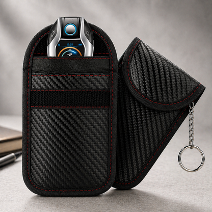 Faraday Anti Theft Pouch For Car Keys & Credit Card