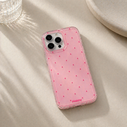 Luxury Shockproof Polka Dot Phone Case