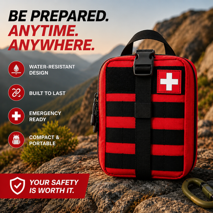Survival First Aid Kit - 379 Piece Set