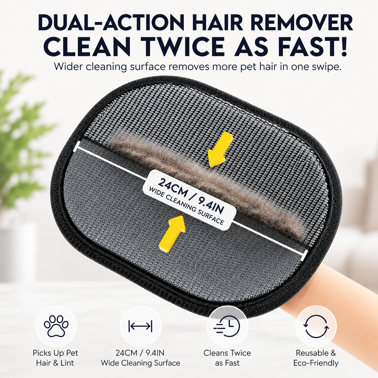 Effortless Pet Hair Removal Glove