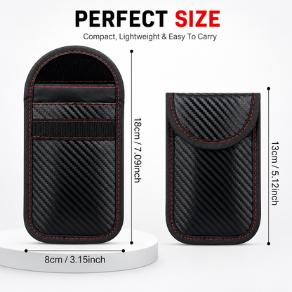 Faraday Anti Theft Pouch For Car Keys & Credit Card