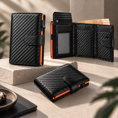 RFID Signal Blocking Anti-Theft Wallet