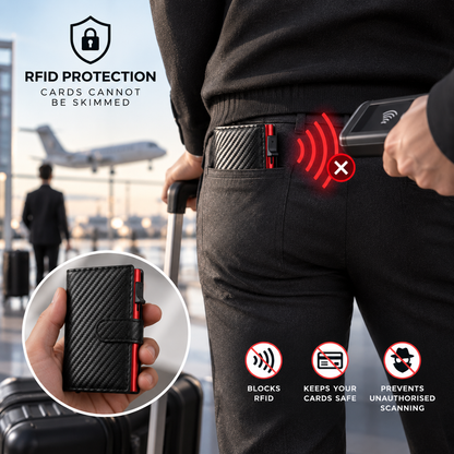 RFID Signal Blocking Anti-Theft Wallet