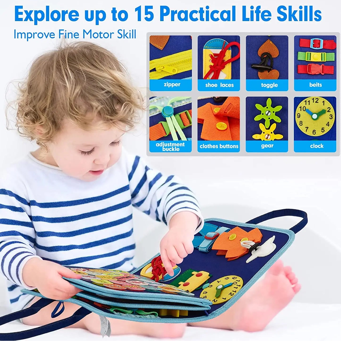 Toddler Educational Busy Board