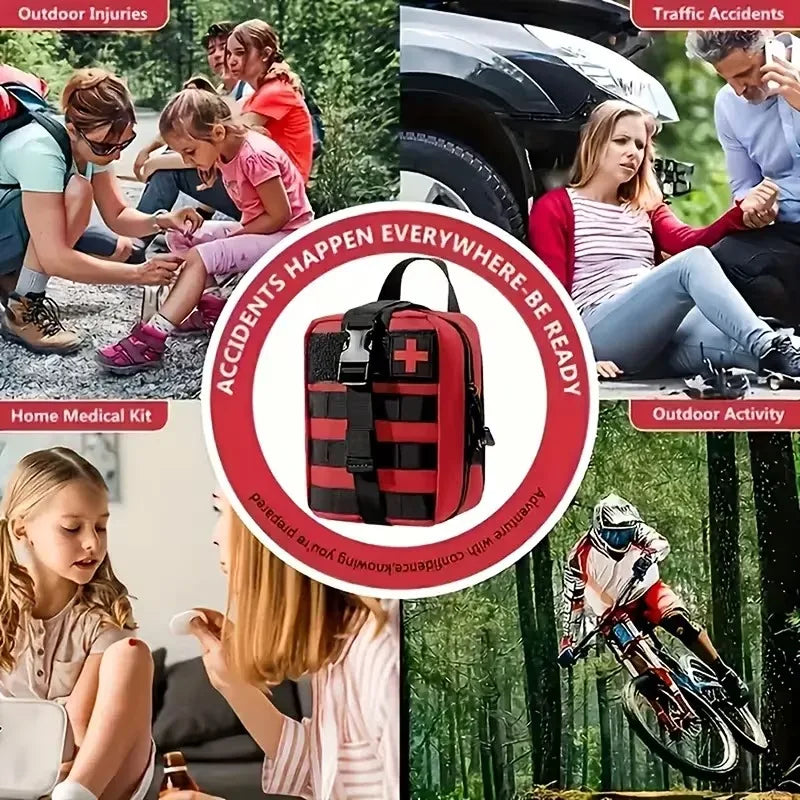 Survival First Aid Kit - 379 Piece Set
