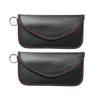 Premium Anti-Theft RFID Blocking Faraday Wallet Pouch