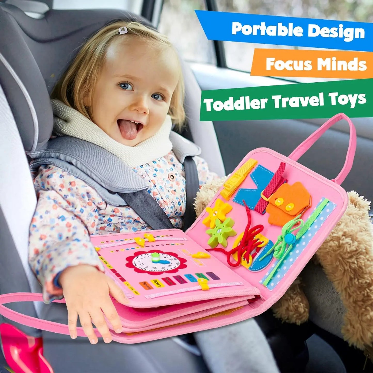 Toddler Educational Busy Board
