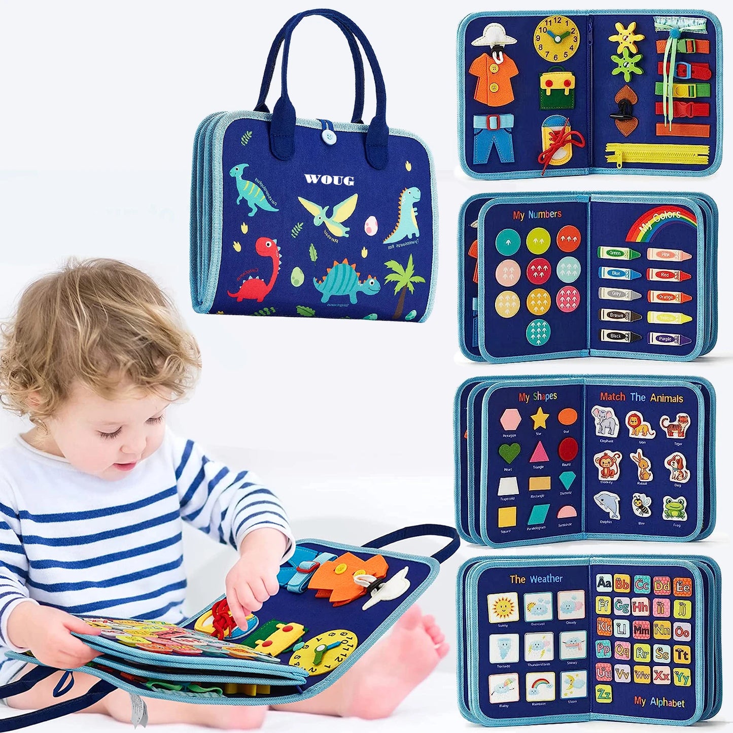 Toddler Educational Busy Board