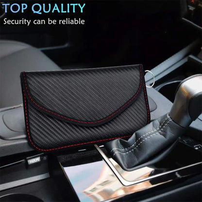 Premium Anti-Theft RFID Blocking Faraday Wallet Pouch