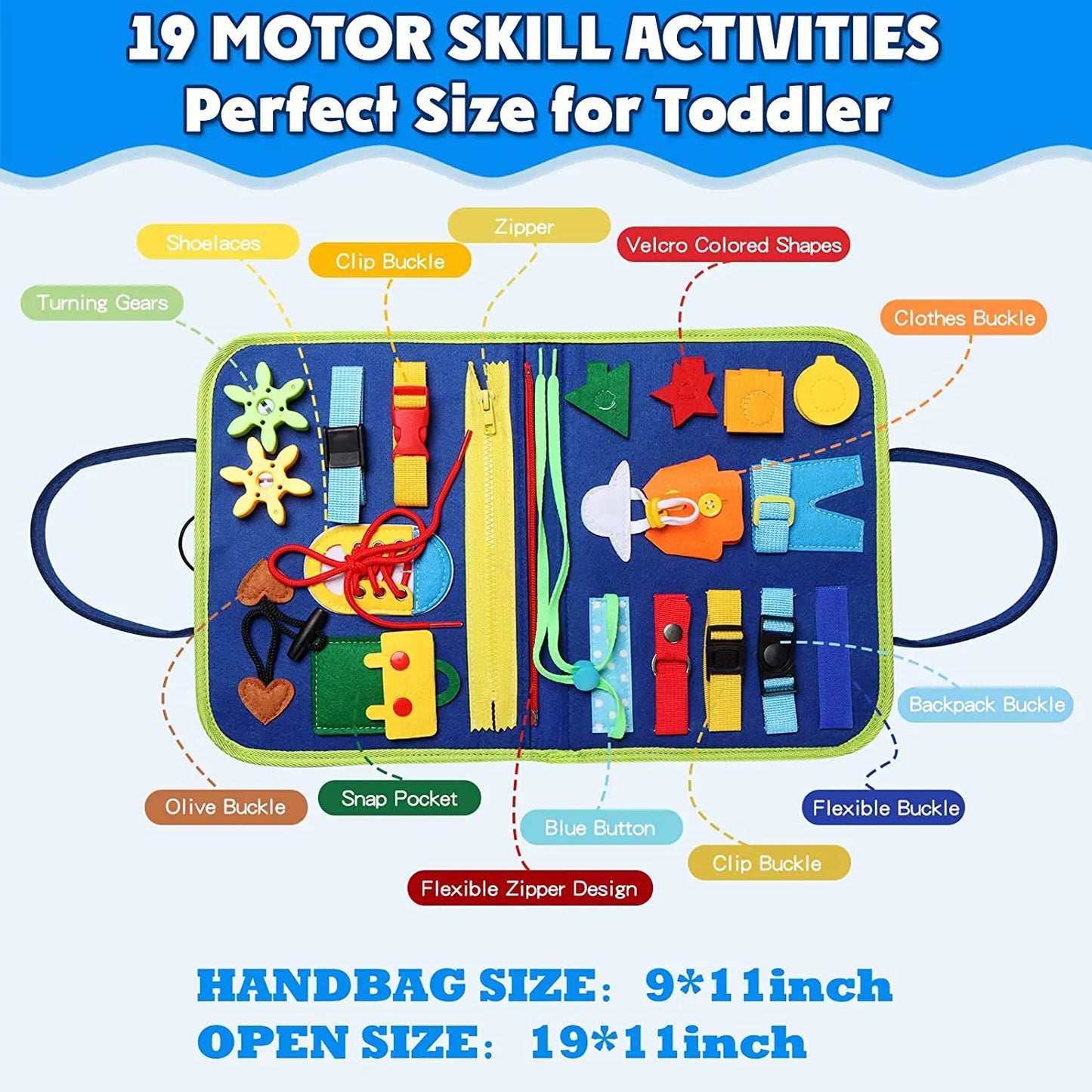 Toddler Educational Busy Board