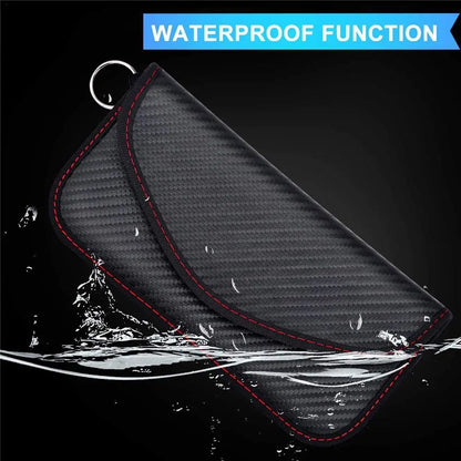 Premium Anti-Theft RFID Blocking Faraday Wallet Pouch