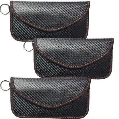 Premium Anti-Theft RFID Blocking Faraday Wallet Pouch